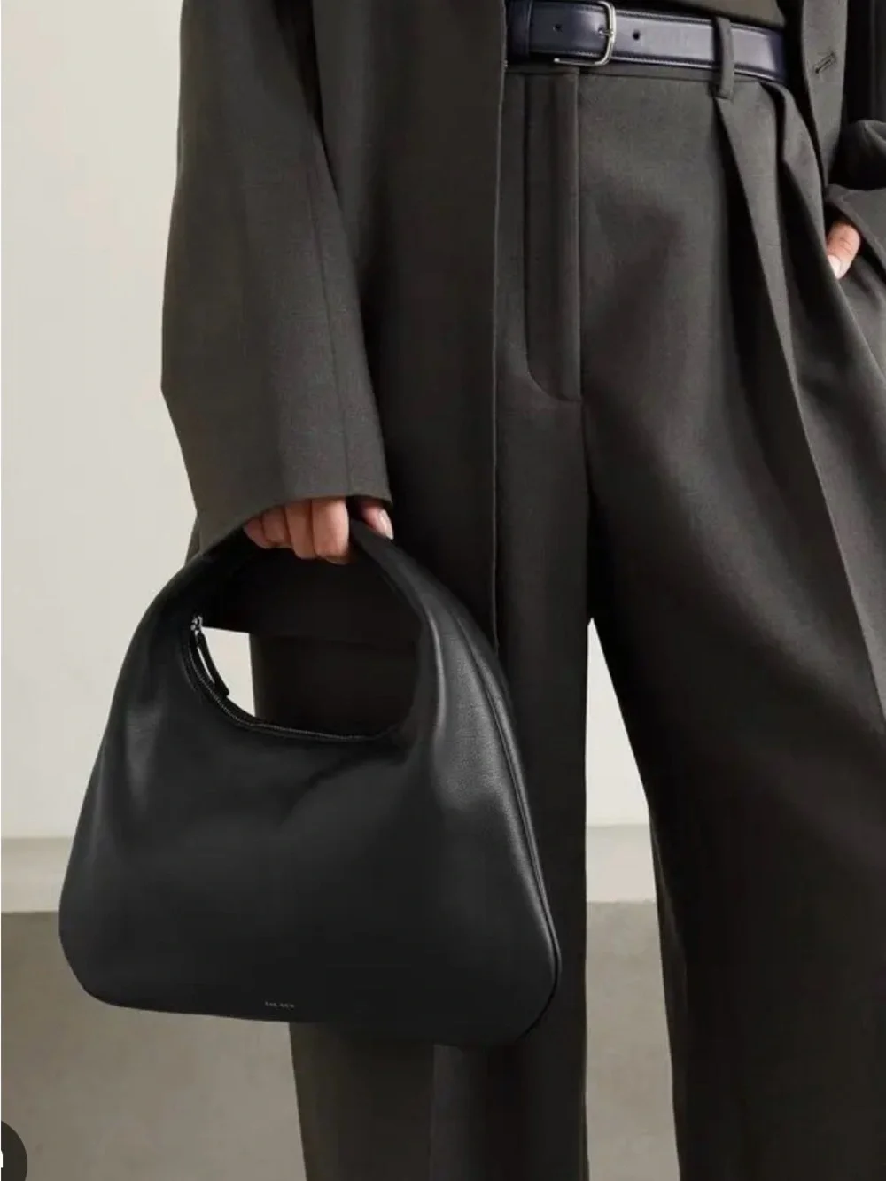 The Row Women’s Small Everyday Leather Shoulder Bag in Green